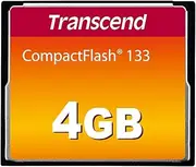 Transcend 4 GB 133x CompactFlash Memory Card TS4GCF133