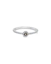 Sabrina Designs 14K 0.13 ct. tw. Diamond & Aquamarine Ring