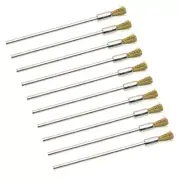 10pcs Wire Brush Set for Drill Convenient Brush Bit Tool for Thorough Cleanings