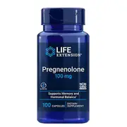 Life Extension Pregnenolone,100 mg ,100 caps (Pack of 4)