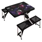 Picnic Time Folding Table W/ Seats Death Star Black Picnic Table Sport Portable