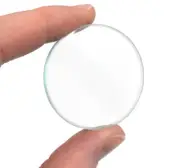Double Convex Lens, 50mm Focal Length, 1.5" (38mm) Diameter - Eisco Labs