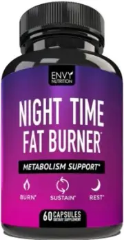 Night Time Fat Burner Carb Blocker, Metabolism Booster, Appetite Suppressant