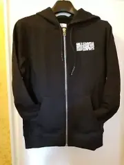 PRPS Men's Hoodie Prps x Miles Davis Small Black Zip Up Hoodie