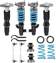 T6 Coilovers 24 Way Damper Shocks Kit Coilover Suspension Coilovers Lowering Kit ，Compatible With Focus ST P3 13-18