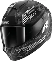 Shark Ridill 2 Molokai Helmet, black-white, Size 2XL for Men Black White