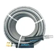 BluShield 50' x 3/8 4000 PSI Pressure Washer Hose w/QC