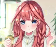 Anime the quintessential quintuplets itsuki Playmat Gaming Mat