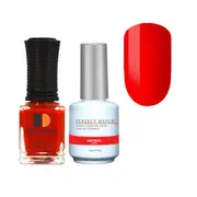 Perfect Match Gel Polish UV LED & Nail Lacquer Duo PMS153 Heatwave 15ml