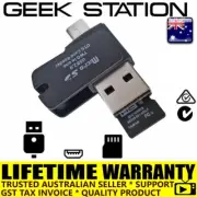 2-in-1 USB 2.0 Micro SD TF Card Reader with OTG with Micro USB for Phone PC
