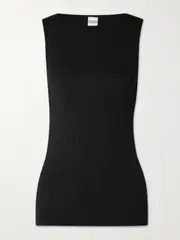[Wolford] Wolford - Aurora Modal-blend Jersey Tank - Black - small small Black