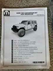 L@@K Jeep Wrangler Rubicon 2 door Hard Top Conversion Kit