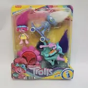 Imaginext 2023 Trolls SPARKLE & ROLL PACK Poppy Branch Guy Diamond Figures