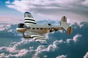 Beechcraft Model 18 80" RC Airplane Laser Cut Balsa Ply Short Kit W/ Plans