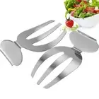 2Pcs Non-stick Mixing Salad Servers Stirring Salad Fork Claw Kitchen Counter