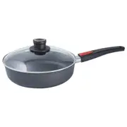 Woll Diamond Lite 2.5L Non-Stick Fry Pan w/Lid Detachable Handle Induction Saute