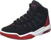 [Nike] Men's Basketball Black Black Shoes Gym Red 023