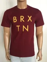 Brixton Men’s Burgundy T-Shirt Size M