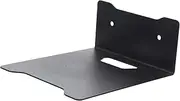 HOMSFOU Wall Mount Bracket for Cameras Tvs Sturdy Metal Construction Quick Mounting Black