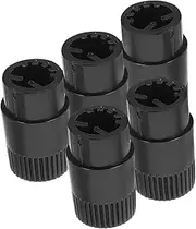 Vaguelly 5pcs Volume Knob for Electric Guitar Universal Bass Knob Sturdy Potentiometer Replacement