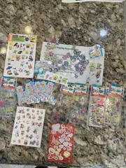 Vintage Lot Tons Of Stickers SpongeBob SquarePants Sandy Nickelodeon Patrick