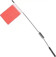 CANIGHT Antenna with Flag Rc Car Antenna Part Simulated Antenna Flag Line Metal Simulation Antenna Red