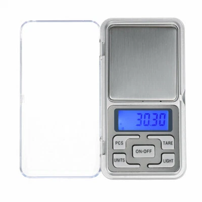Portable Mini Digital Scale Jewelry Pocket Balance Weight Gram LCD Precision