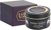 White Candles for Spiritual Cleansing Meditation Positive Energy Sgence Candle, Natural Soy Wax, Natural Scent Manifestation for Bedroom, , Living Room, Room