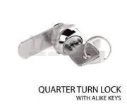 5 X Quarter Turn Cam Lock Display Cabinet Sliding Glass Ute Pop Up Rv Toolbox