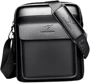 [Generic] Men Shoulder Bag Fashion Portable Crossbody Bag for Shopping Office Business