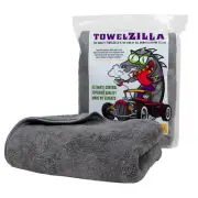TowelZilla Car Wash Towel, Heavy Weight 780 GSM Supersized 25x36 Lrg Plush Towel