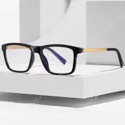 Vintage TR90 Metal Rectangle​Spring Hinges BIFOCAL Reading Glasses Men +1.0~3.00