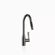 Dornbracht SYNC Single-lever mixer Pull-down with spray 33870895-19 Dark Chrome