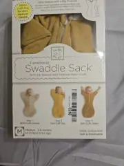 SwaddleDesigns Transitional Swaddle Sack, Arms Up Half-Length Sleeves &...