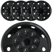 4 for Sprinter 1500 2500 3500 4500 Van 16" Black Wheel Covers Full Rim Hub Caps