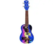 Luna Kauwela Summer Soprano Ukulele Custom Graphic