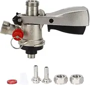 Home Brewing G5/8 S Type Draft Beer Keg Coupler Dispenser with Pressure Relief Valve Home Brew Equipment