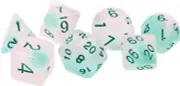 SDZ0006-02 Sirius Dice RPG Dice Set (7): Frosted Glowworm