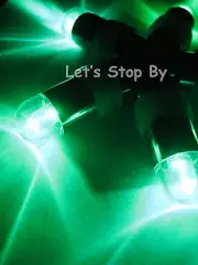 12 LED GREEN Waterproof Submersible Balloon Paper Lantern Light Wedding Floral