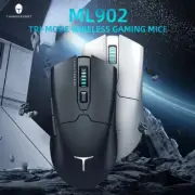 Wireless Gaming Mouse PAW3395 26000DPI 650IPS 64g Lightweight Symmetrical