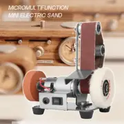 Mini Electric Belt Sander Grinder DIY Polishing Machine Sanding Belt Sharpenertw