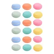 Set of 18 Practical Macaron Storage Box Mini Plastic Plastic Material