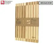 Richardson Sheffield Ombre 38cm Bamboo Cutting/Chopping Board Serving Natural