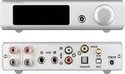 TOPPING MX5 Hi-Res Audio Power Amplifier ES9018Q2C 70w*2 1600mW*2 NFCA HPA 384kHz/DSD256 Merus Class D Balanced TRS Headphone Amp (Silver)