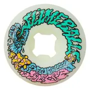 Slime Balls 54mm 97a Vomit Mini Wheels - White + ABEC 11's