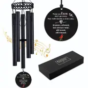 Cardinal Memorial Wind Chimes for Outside,Sympathy Windchime for Loss of Love...