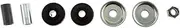 Bilstein 33-230399 5125 Series Shock Absorber Zinc Extended 29.38 in. Collapsed 17.89 in. 5125 Series Shock Absorber