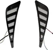 2Pcs Car LED Daytime Running Light Fog Light DRL Dynamic Turn Signal Lamp for Toyota Avalon 2019 2020 2021
