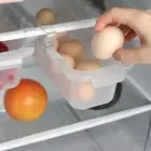 Fridge Drawer Reusable Easy to Install Fridge Shelf Holder Storage Box Plastic