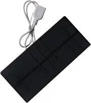 Portable Solar Charger - Dust Resistance Foldable Solar Panels | Outdoor Camping Solar Panel Charging Station, Versatile Phone Charging Panel, External Solar Battery Pack for Fan, Lights, Toys